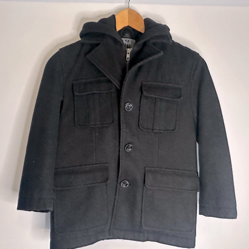Black Rivet Kids Bomber Jacket